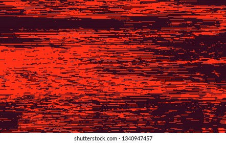 Abstract glitch digital color pixel noise. Background of the damaged television image. Vector illustration.