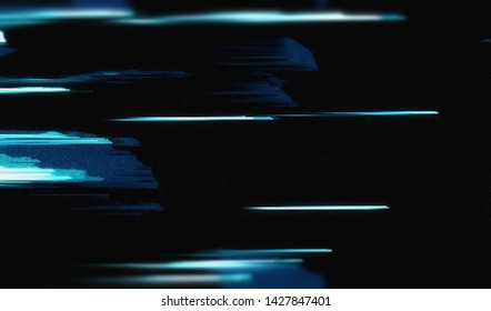 Abstract glitch digital color pixel noise. Background of the damaged error television image. Vector illustration.