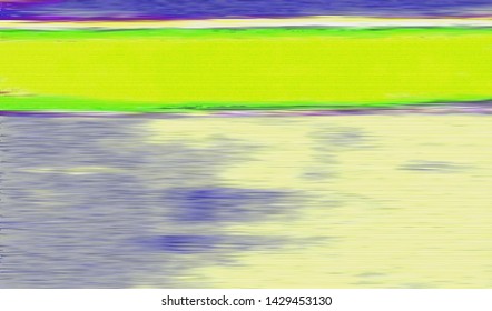 Abstract glitch digital color pixel noise. Background of the damaged error television image. Vector illustration.