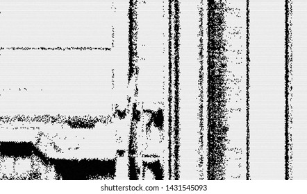 Abstract glitch digital color pixel noise. Background of the damaged error television image. Vector illustration.