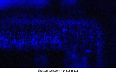 Abstract glitch digital color pixel noise. Background of the damaged error television image. Vector illustration.