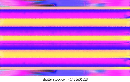 Abstract glitch digital color pixel noise. Background of the damaged error television image. Vector illustration.