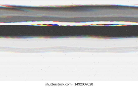 Abstract glitch digital color pixel noise. Background of the damaged error television image. Vector illustration.