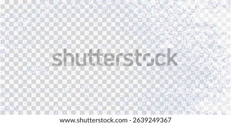 Abstract glitch distortion background with colorful noise and digital interference effect on transparent backdrop. Horizontal format with copy space. Stock vector illustration in glitch style.