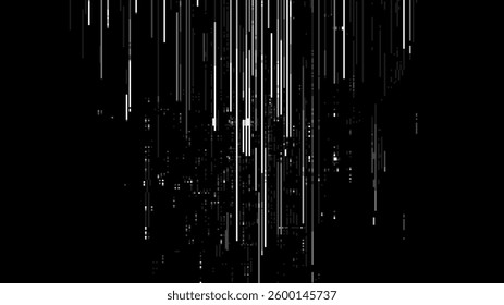 Abstract glitch effect background. digital art. pixel glitch texture. Data visualization concept. digital distortion and noise effect. banner or poster. Vector Illustration.