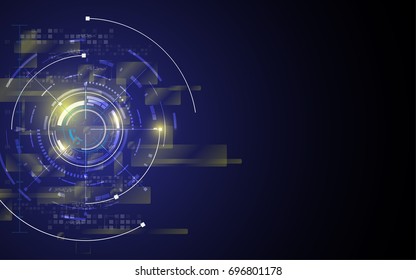 abstract glitch tech telecommunication design concept background