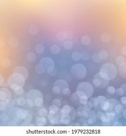El brillo abstracto desenfocó el fondo con estrellas y chispas. Diseño artístico de tarjetas de felicitación. Eps 10