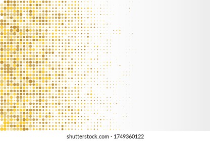 Abstract glitter dotted banner wallpaper background