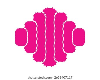 Abstract glitter hand draw shape vector design