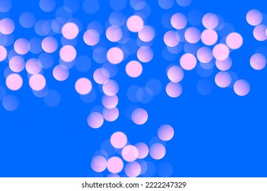abstract glitter light Defocused and Blurred Bokeh circles for Christmas background