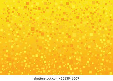 Abstract glitter lights  de-focused background. yellow orange color pattern screen led light gradient texture background. Abstract technology big data digital background. EPS Vector