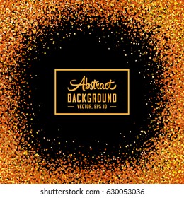 Abstract glitter texture and background. Vector and illustration.