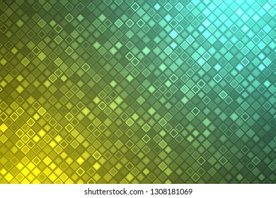Abstract glittering geometric neon background.