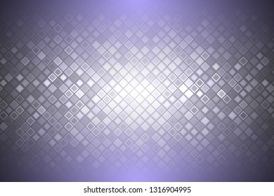 Abstract glittering geometric neon background. Pixels.