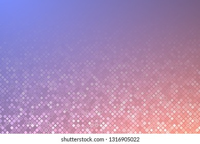 Abstract glittering geometric neon background. Pixels.