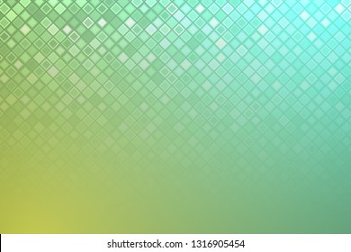 Abstract glittering geometric neon background. Pixels.
