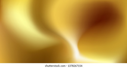 Abstract Glittering golden background. Blurred gold gradient light backdrop for Wedding or Christmas card . Vector Illustration for your graphic design, banner, xmas card