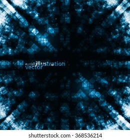 Abstract global illustration, vector graphic design, stylish concept eps10