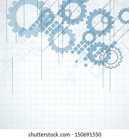 abstract global infinity computer  technology concept business background