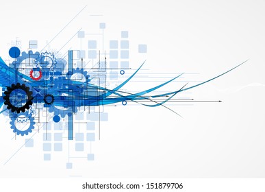 abstract global infinity computer  technology concept business background