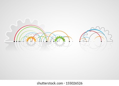 abstract global infinity computer  technology concept business background