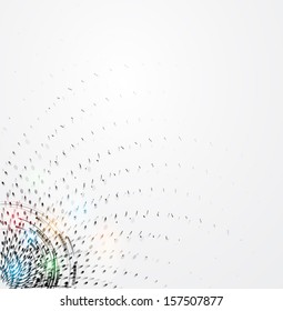 abstract global infinity computer  technology concept business background