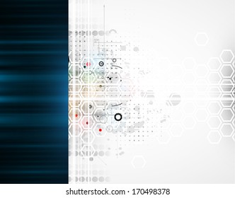 abstract global infinity computer  technology concept business background
