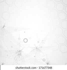 abstract global infinity computer  technology concept business background