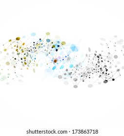 abstract global infinity computer  technology concept business background