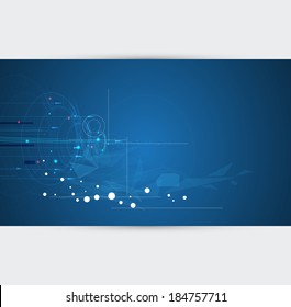 abstract global infinity computer  technology concept business background