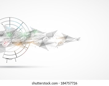 abstract global infinity computer  technology concept business background