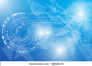 abstract global infinity computer  technology concept business background