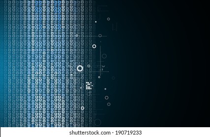 abstract global infinity computer  technology concept business background