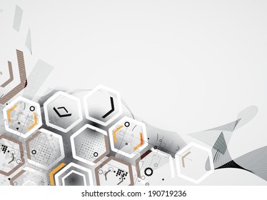 abstract global infinity computer  technology concept business background