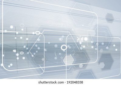 abstract global infinity computer  technology concept business background