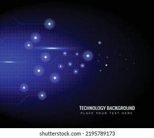 Abstract global innovation and technology that can use for business presentation.