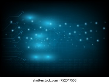Abstract global innovation and technology that can use for business presentation.