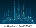 Abstract global technology background. Futuristic data network representation. Digital innovation concept for your design.
