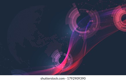 Resumen de los antecedentes tecnológicos globales. Elementos de red de datos futuristas. Concepto de innovación digital para su diseño.