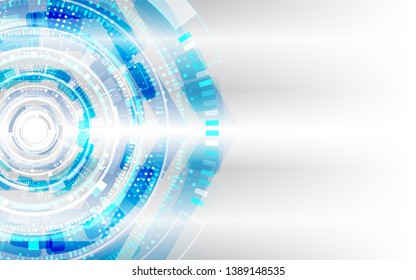 Abstract global technology concept. Digital internet communication. Connection structure. Hi-tech vector illustration eps 10