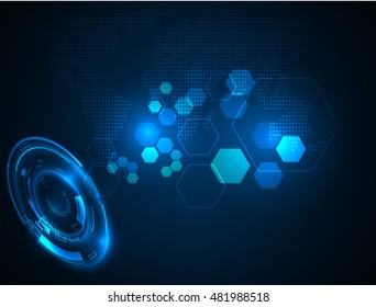 abstract global traffic design communication transport networking connection concept