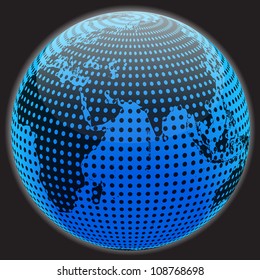 abstract globe