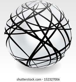 abstract globe 