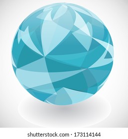 abstract globe 