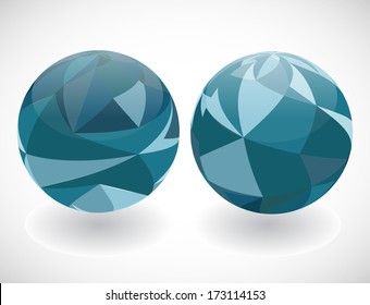 abstract globe 