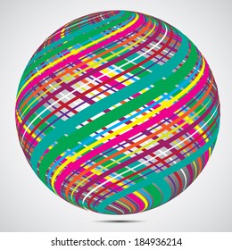 abstract globe