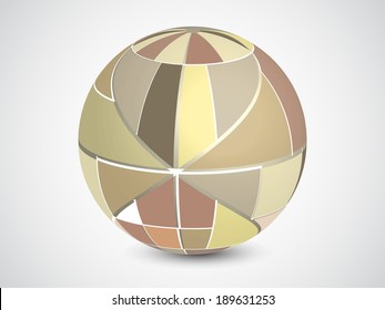 abstract globe