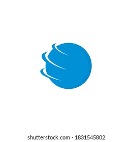 Abstract Globe Business vector logo template icon illustration design 