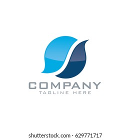 Abstract globe logo