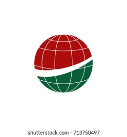 Abstract Globe Logo